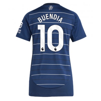 Fotbalové Dres Aston Villa Emiliano Buendia #10 Dámské Alternativní 2024-25 Krátký Rukáv Fotbalové Dres Aston Villa Emiliano Buendia #10 Dámské Alternativní 2024-25 Krátký Rukáv